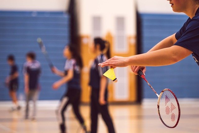 Tags: badminton, bat, activity